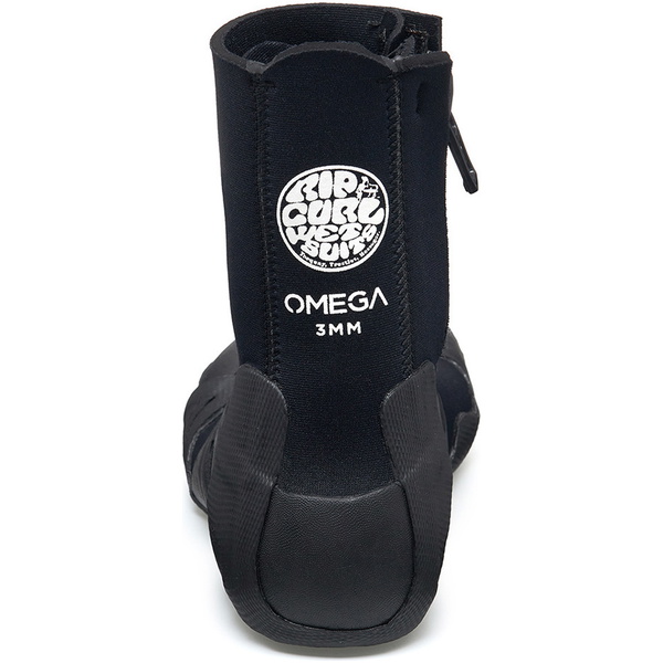2025 Rip Curl Omega 3mm Split Toe Zip Wetsuit Boots WBOYAM - Black